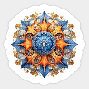 Mandala Ocean Sticker